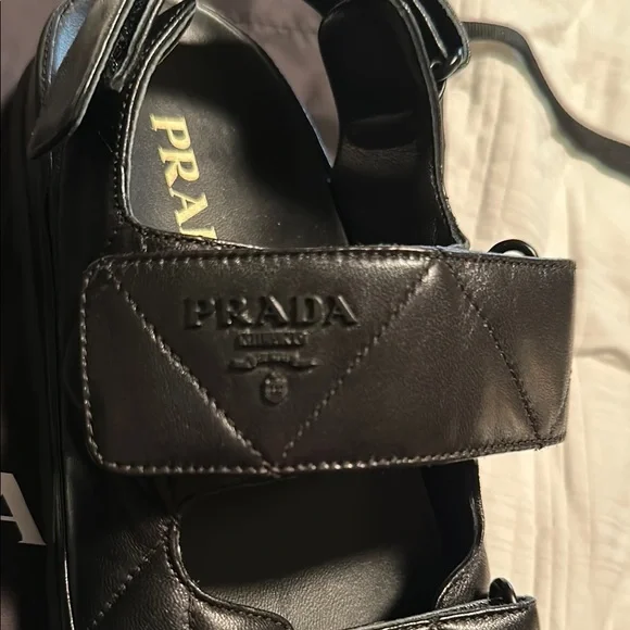 Padded Nappa Leather Sandals for